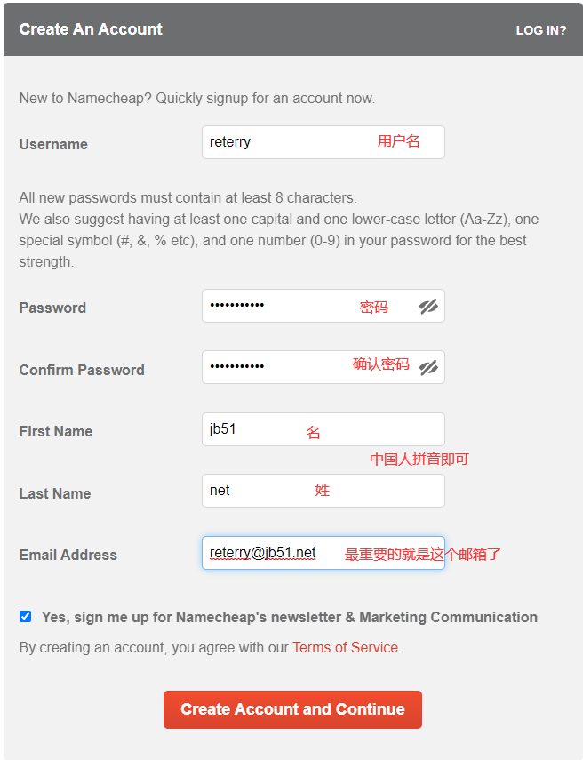 Namecheap 域名注册购买图文教程